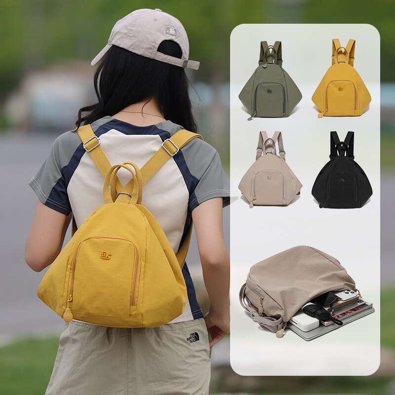 Hot Selling New Niche Casual Lightweight Simple Commuting Small Backpack Multifunctional Fashion Versatile Single Shoulder Crossbody Bag Designer Bags