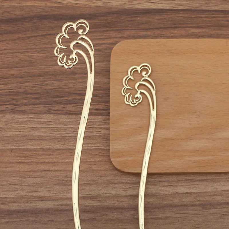 20 PCS 170x25mm Retro Headdress Hairpin Metal Alloy Auspicious Cloud Hair Stick For Diy Jewelry Making Accessorie 250807