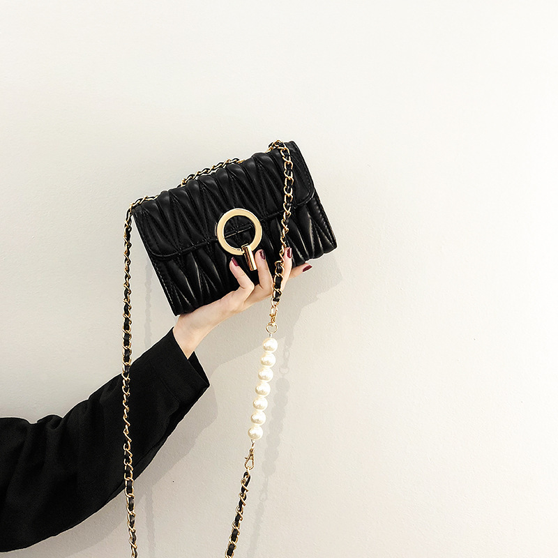 Free Shipping Designer Bag Mini Small Bag Women 2025 New Trendy Ins Fashion Korean Version Chain Shoulder Crossbody Bag Internet Celebrity Luxury Bag 
