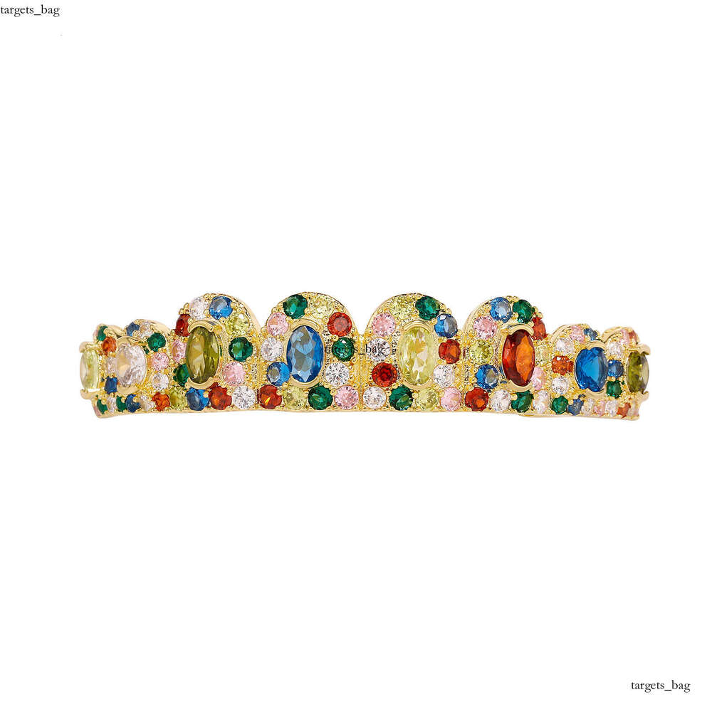 Colorful Fashion Men's Rap Gold Teeth GRILLZ Christmas Zircon Grillz