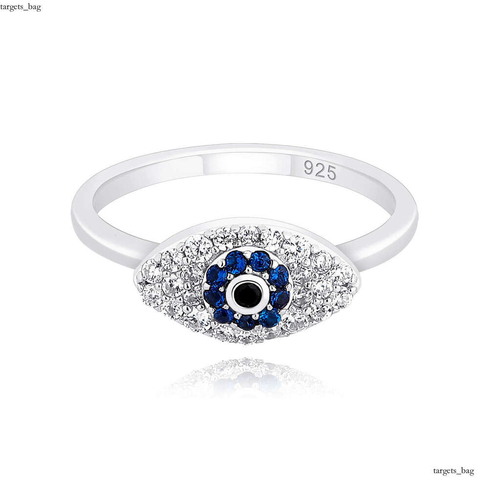 Light Luxury Index Finger Niche Design S Silver Zircon High-end Sense Temperament Tail Ring Band