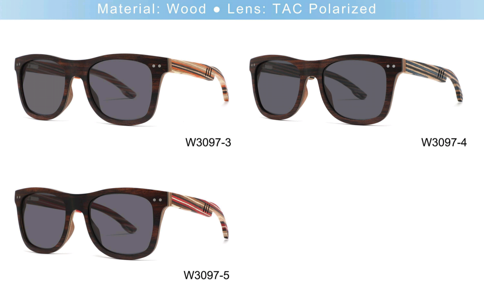 Sporty butterfly sunglasses Vintage durable nylon frames man women's polarized lenses anti-fog UV400 protection fishing outdoor sports pj2