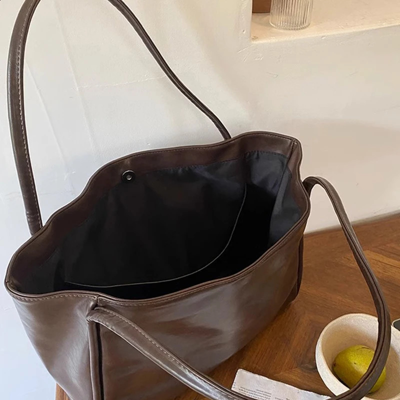 Large Capacity Tote Bag Ladies Shoulder Bags for Work Commuting Carrying Bag Student Handbag Female Outfit Book Pack 250809