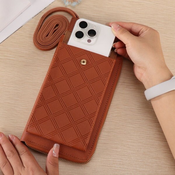 2025 New Women's Phone Bag Crossbody Mini Bag Simple Fashion Versatile Shoulder Bag Lightweight Luxury Bag Phone Pouch