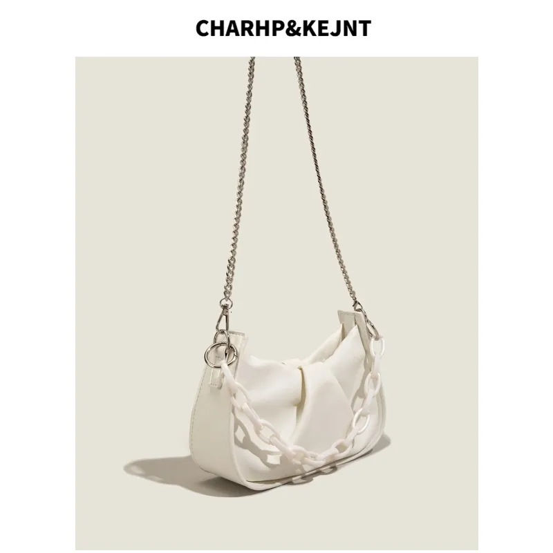 This Year's Trend Summer Women's Pleated Cloud 2025 New Fashion French Niche Chain Bag ddmymoon