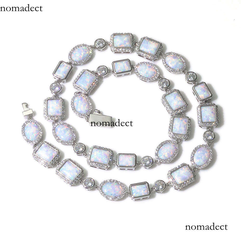 Australian Opal Hip-Hop Jewelry Men's Necklace Fashion Trend Bracelet