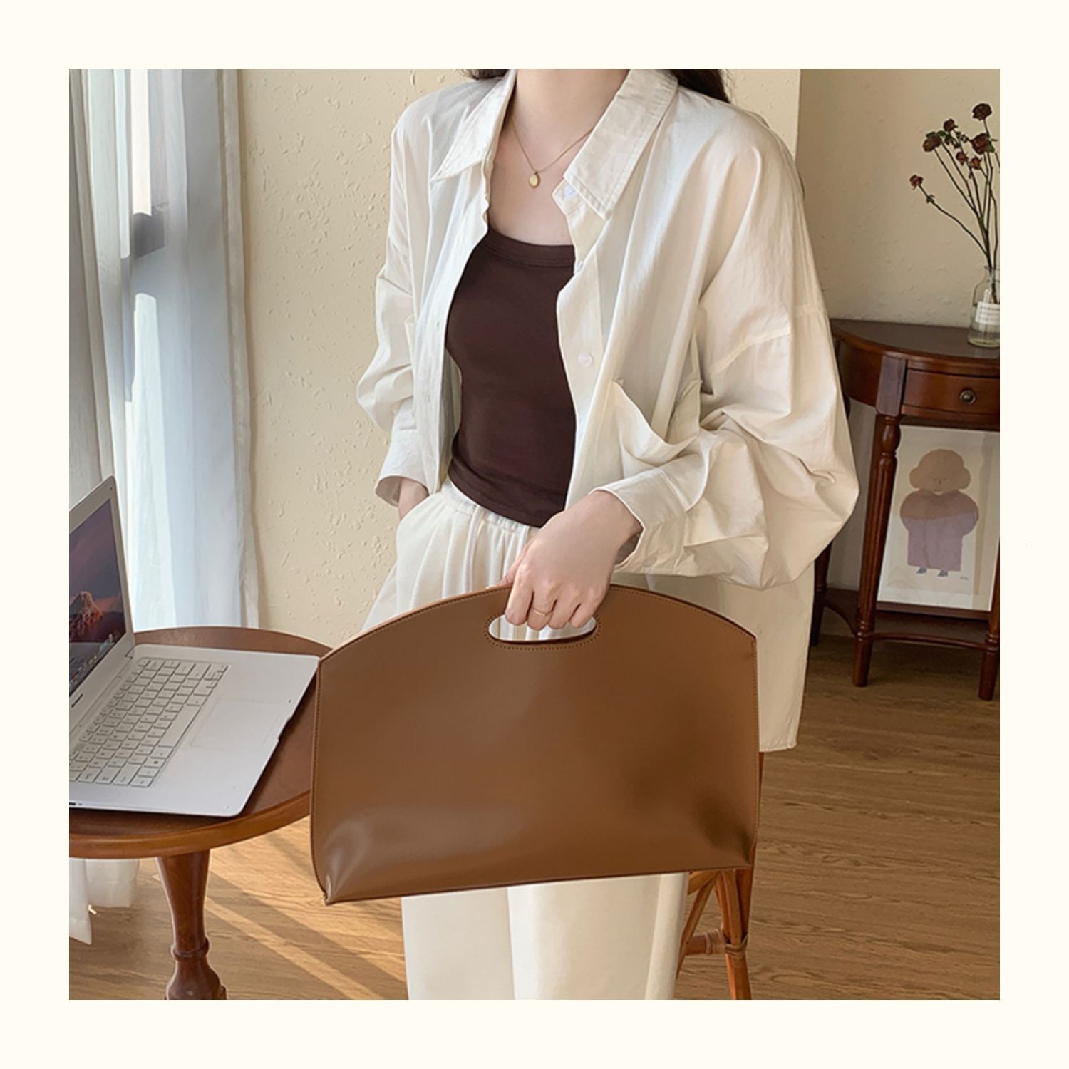 Stylish Handbag Korean Style Elegant High-end Fashion Large Capacity Bag ddmymoon