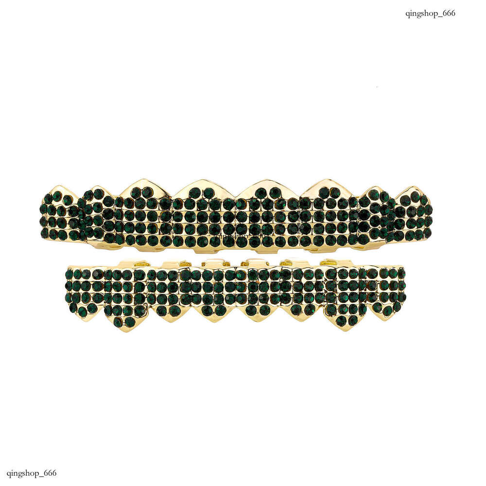 Hip Hop Christmas Colorful Dia Gold for Men Trendy Temu Halloween Personality Teeth Bracelet