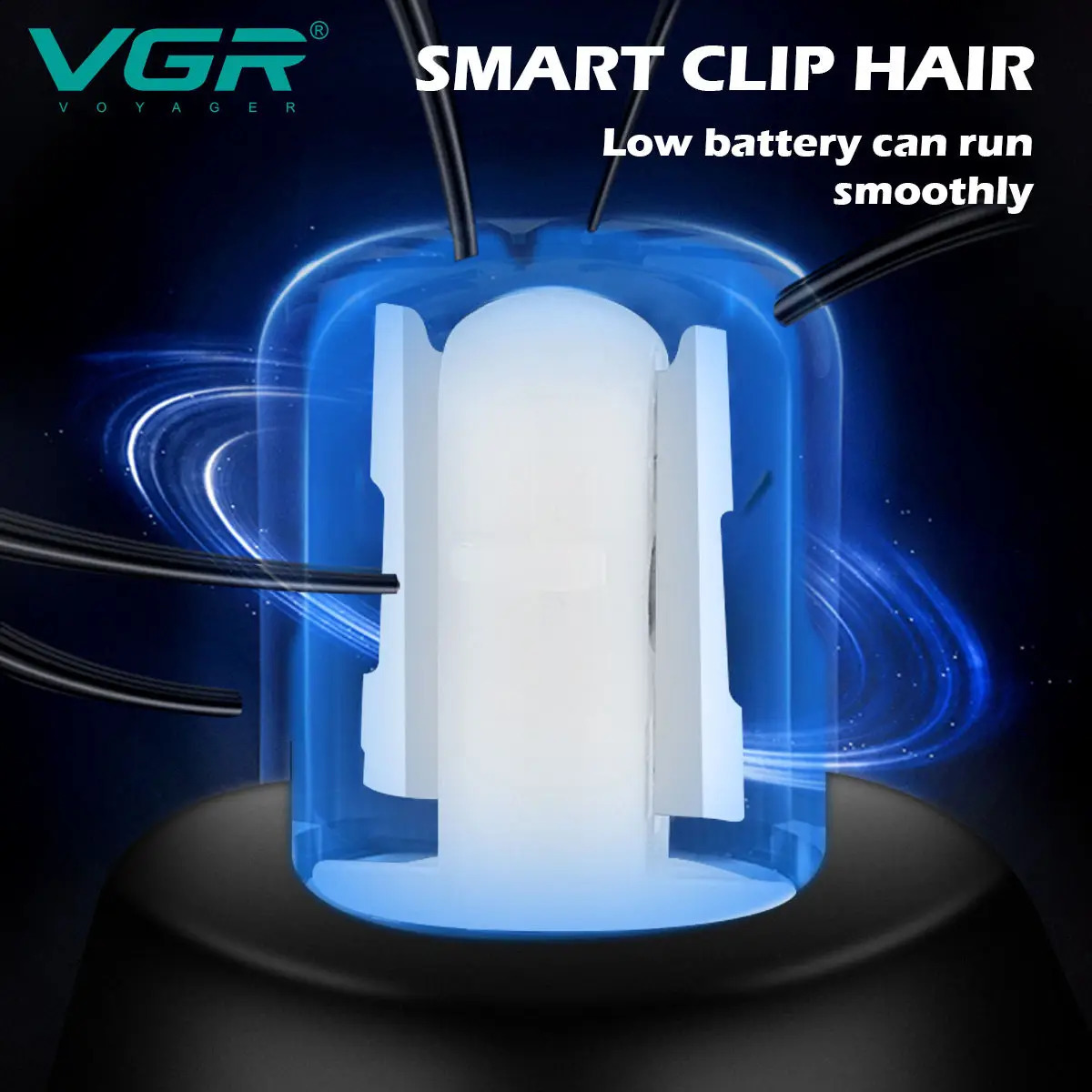 VGR V-613 2 in 1 IPX 5 Waterproof Hair Removal Appliances Rechargeable Electric Ear Eyebrow Nose Hair Trimmer 250805