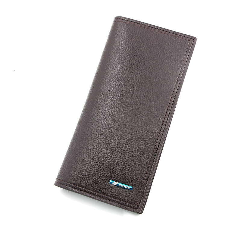 New Casual Long Men's Wallet Simple Large Capacity Men's Clutch Coin Purse Luxury Bag Card Holder Money Clip