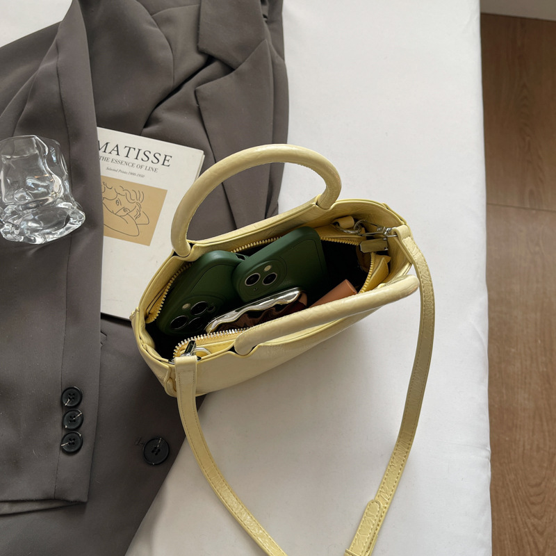 Cross-border Wholesale Niche Design Exquisite Round Ring Handbag For Women 2025 New Luxury Bag High-end Designer Bag Fashionable Single Shoulder Cross