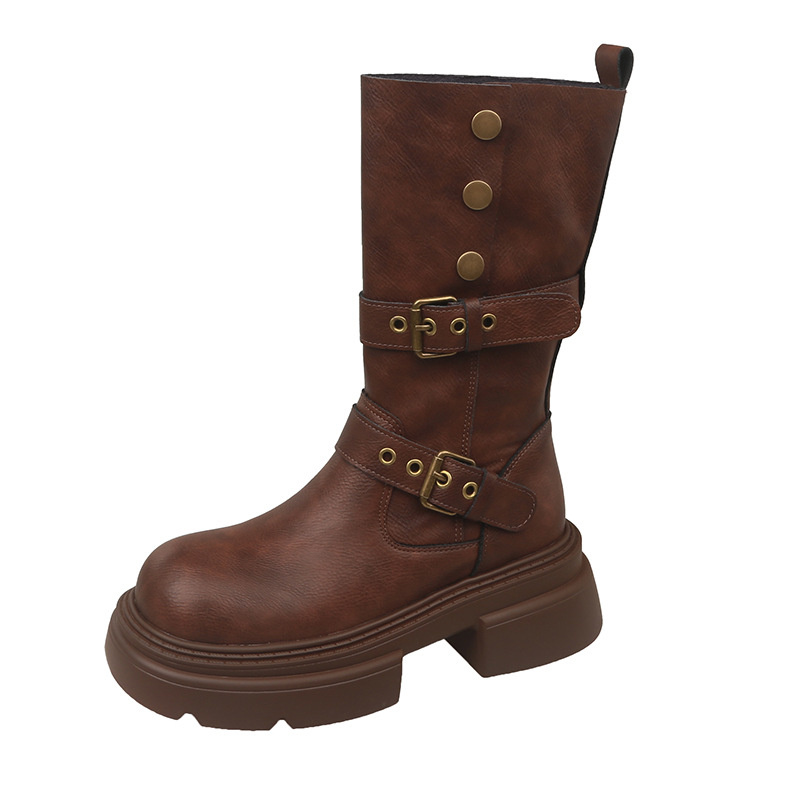 new Free delivery designer woman boots Martin boots casual boots simple and comfortable daily commuting boots