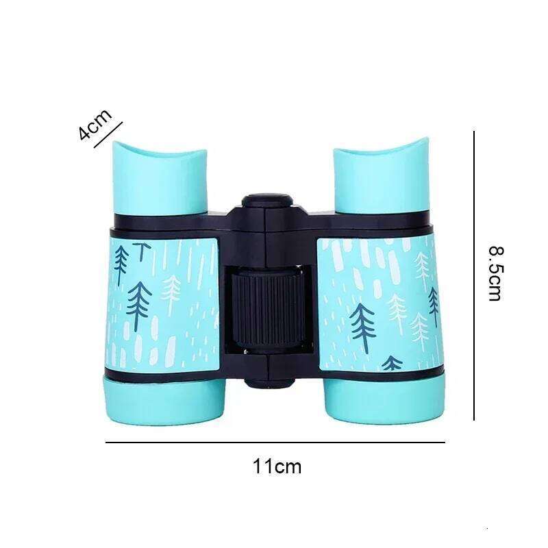 Rubber Xmm Children S Binocular Educational Folding Outdoor Birding Optical Telescope For Camping