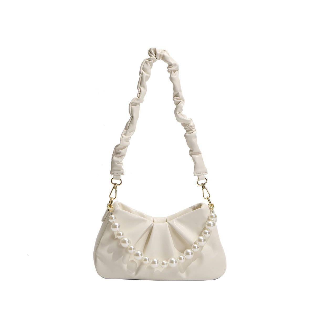 Pleated Underarm Cloud Single Shoulder 2025 New Handbag Crossbody Bag for Women ddmymoon