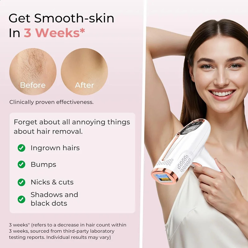 999999 Flashes IPL Laser Epilator for Women Home Use Devices Hair Removal Painless Electric Epilator Bikini Drop 250805