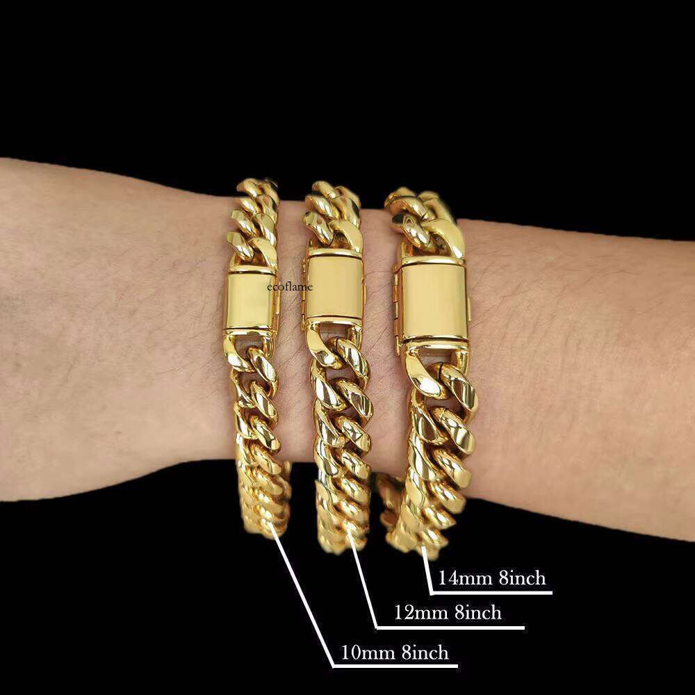 NUOYA Mens Fashion Bracelet Custom Bracelets Stainless Steel Jewellery