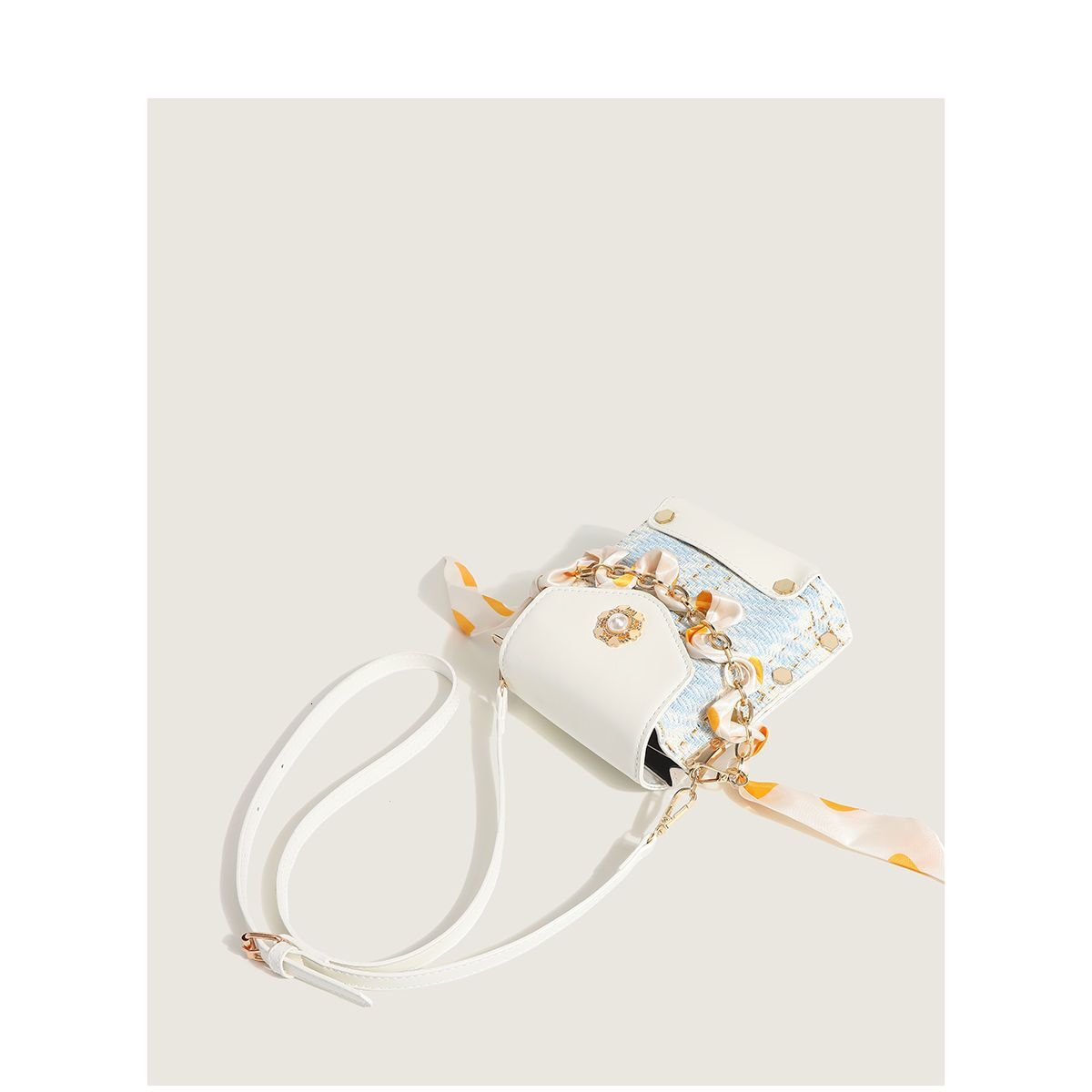 2025 Fashion Chain French Design Versatile Mini Crossbody Shoulder Phone Bag ddmymoon
