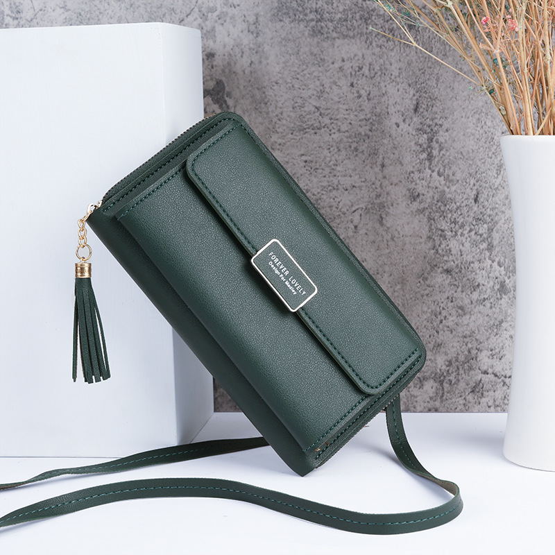 Factory Direct New Large Capacity Luxury bag Multi-Functional Solid Color Single Shoulder Small Bag Fashion Simple Crossbody Phone Bag for Women