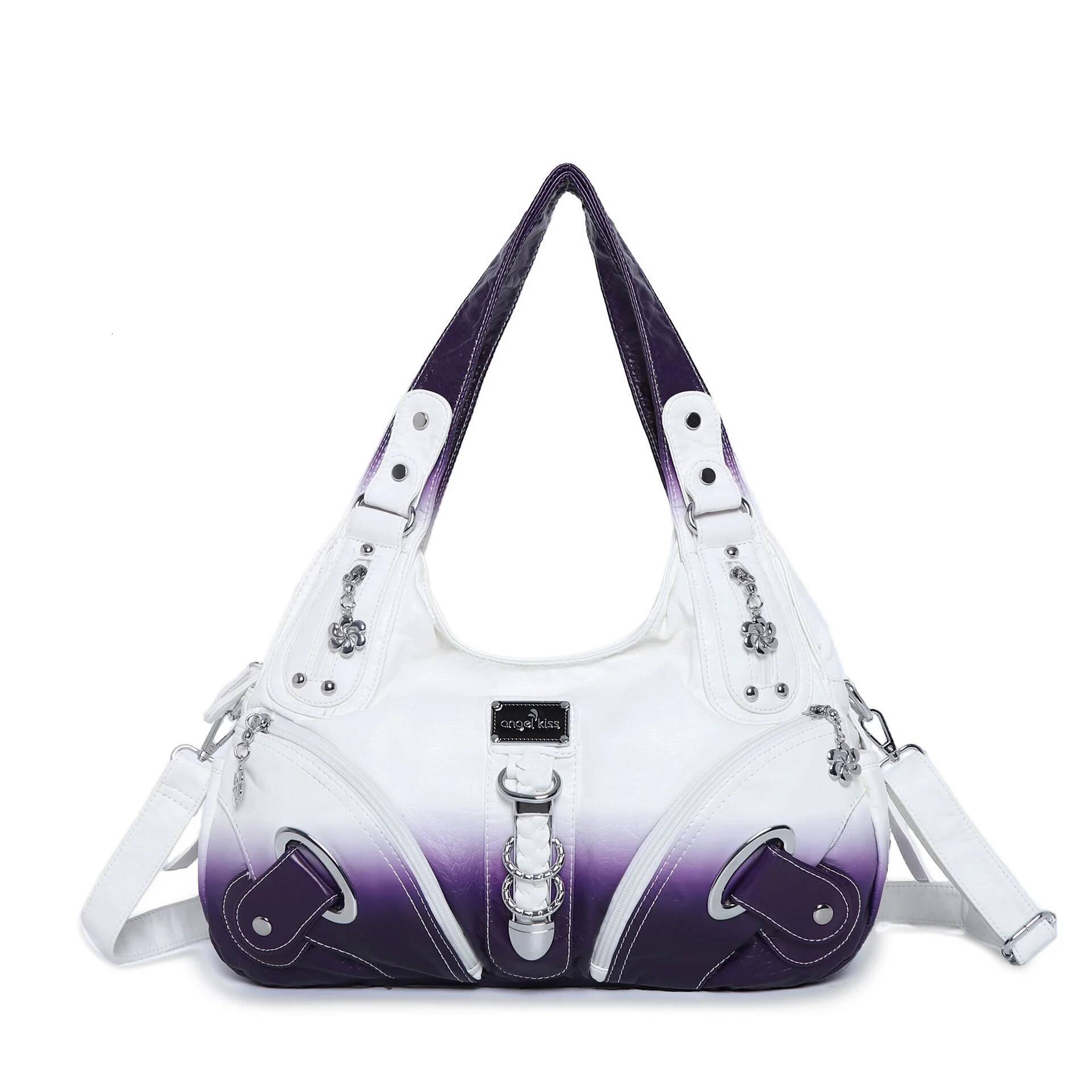 Women Tote Large Top-handle Handbag Fashion Shopper Tie-dye Satchel Dumpling Pack Shoulder Bag Purse