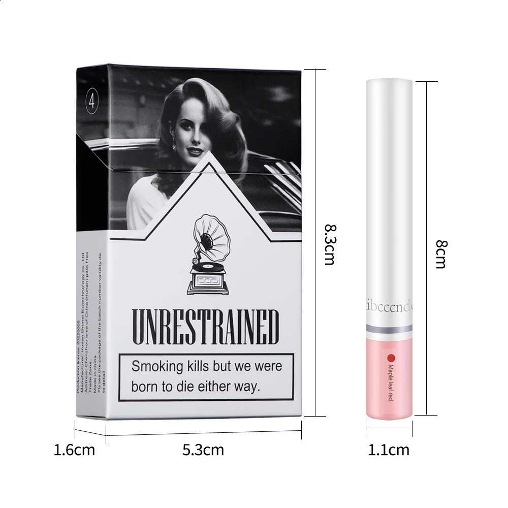 4 pcs/set Cigarette Lipstick Set Long Lasting Lip Glaze Matte Lip Gloss Waterproof Lip Stick Tube Nude Lip Tint Makeup Cosmetics 250807