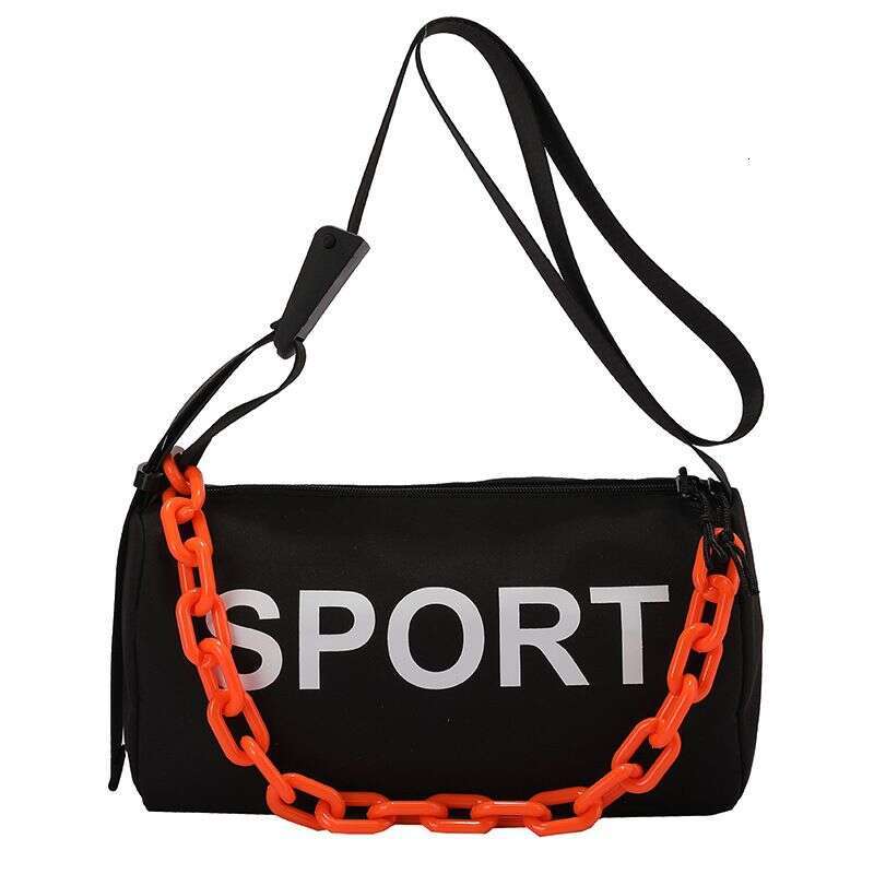 2025 Nylon Cool Women's Design Chain Shoulder Trendy Soft Girl Street Shopping Crossbody Bag