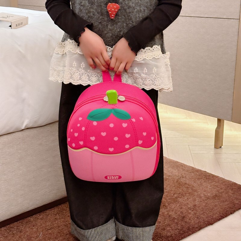 New Kindergarten Preschoolers, Cute Cartoon Girls' Backpack for Spring Outings ddmymoon