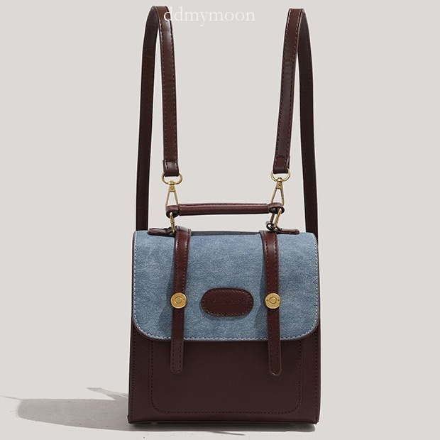 2025 New Trendy College Class Backpack Versatile Single Shoulder Women's Crossbody Bag ddmymoon