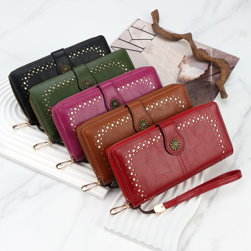 Factory Direct Supply Business Long Wallet Women Fashion Clutch Large Capacity Wallet PU Luxury Bag Women Wallet Clutch
