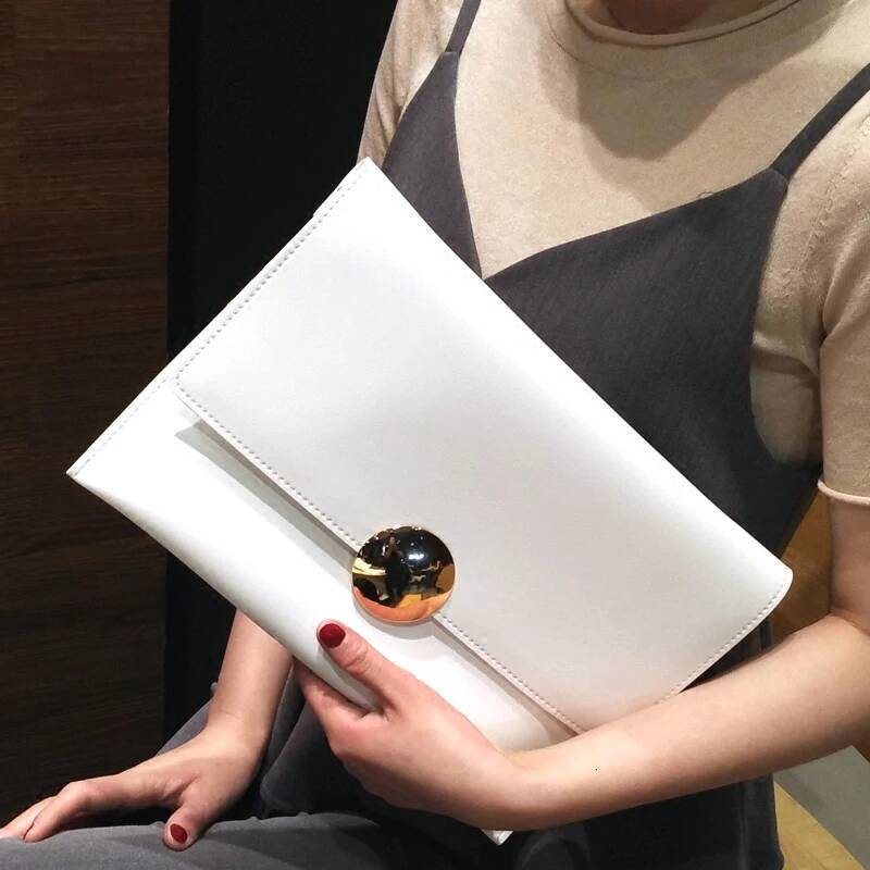 Brand Design Women Clutch Elegant Ladies Female Handbag PU Leather Chains Envelope Shoulder Bag Clutches bolsa