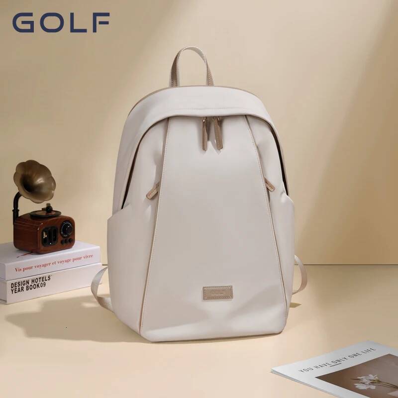 GOLF women's backpack can hold 15 inch computer college style backpack, commuting travel bag, birthday for gift