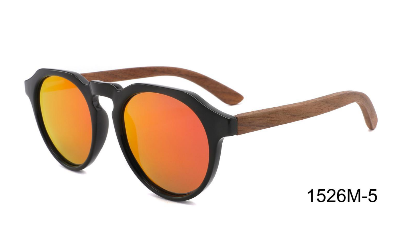Modern round sunglasses chic titanium frames ladies gentlemen polarized high-quality lenses UV protection flexible hinges daily wear shopping pj2