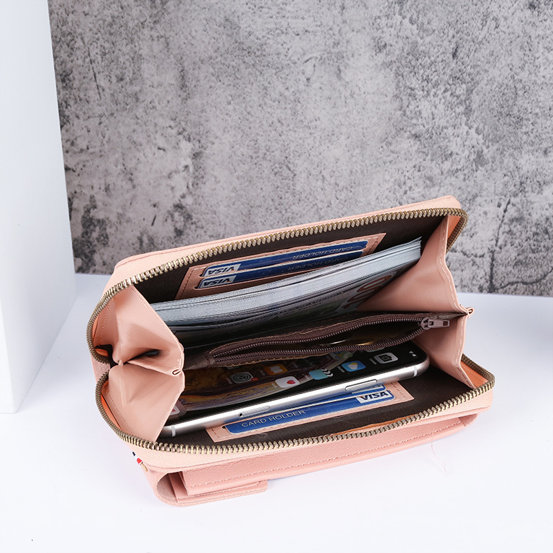 2025 New Wholesale Large Capacity Multifunctional Fashion Simple Leaf Luxury Bag Single Shoulder Small Bag Crossbody Phone Bag For Women
