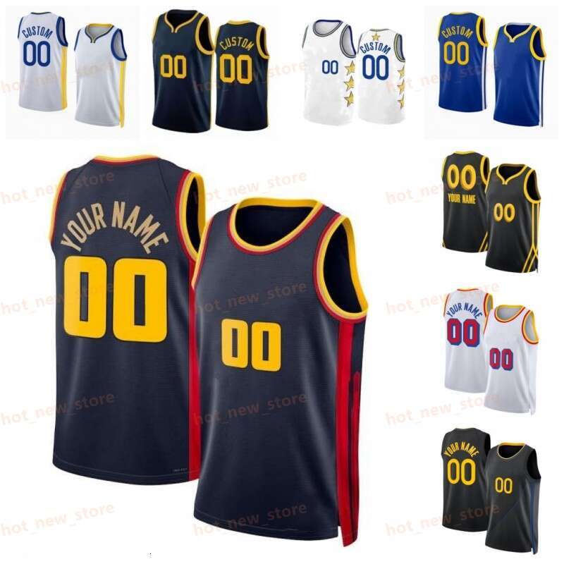 2024-25 Custom 30 Curry Basketball Jersey Draymond Green Buddy Hield Jonathan Kuminga Brandin Podziemski Moses Moody Jerseys Shorts