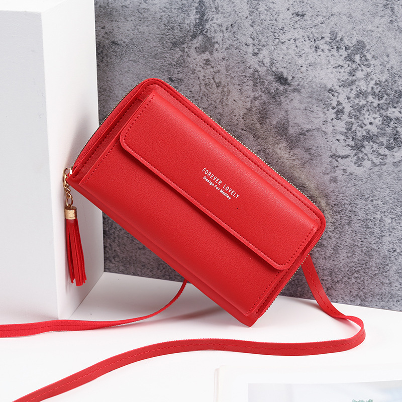 2025 New Large Capacity Multi-functional Solid Color Single Shoulder Luxury Bag Small Bag Fashion Simple Horizontal Crossbody Phone Bag For Women