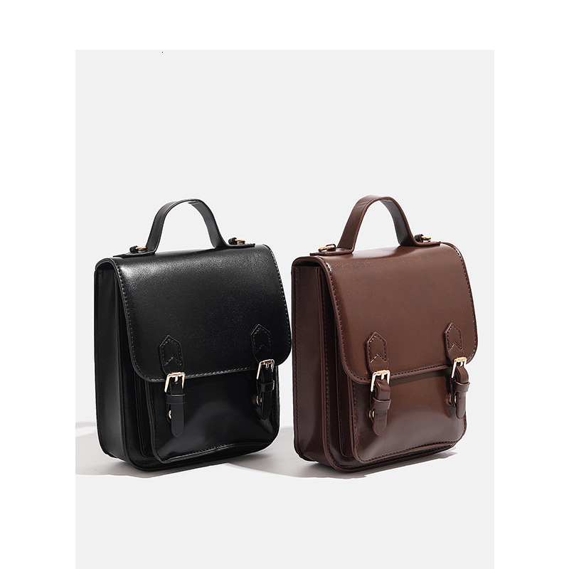 2025 New British Style Crossbody Versatile College Multi-use Backpack ddmymoon