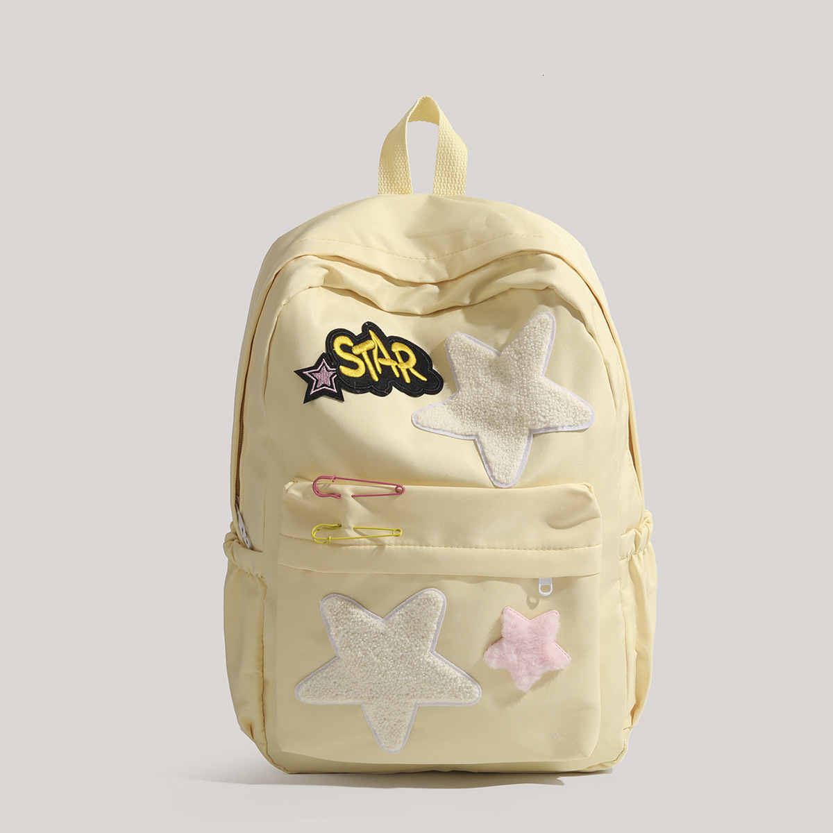 Energetic Backpack Fashionable Double Shoulder Bag College Star Cartoon Cute Style ddmymoon