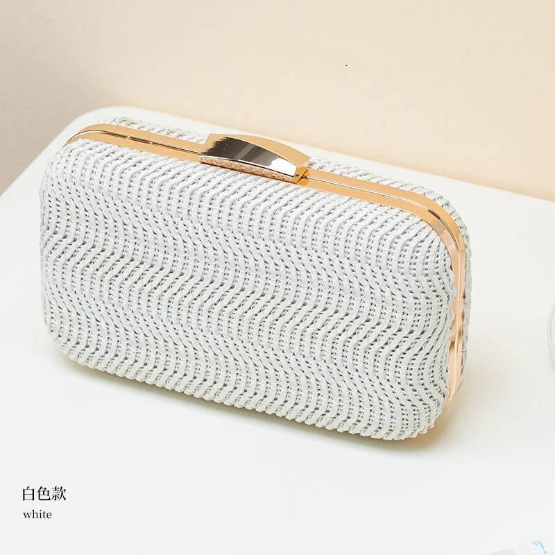 Casual Straw Bag Yellow Clutch Woven Handbags Top Quality Party Women's Shoulder Bags Purses Fashion Pouch
