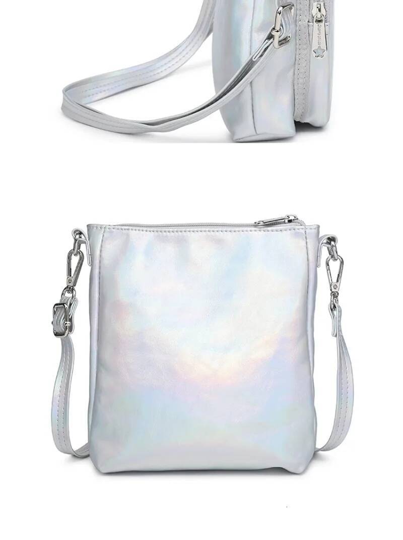 Ita New Sweet Cute Transparent Crossbody Bags for Women 2025 Spring PU Shoulder Bag Popular Display Bolso Mujer Summer