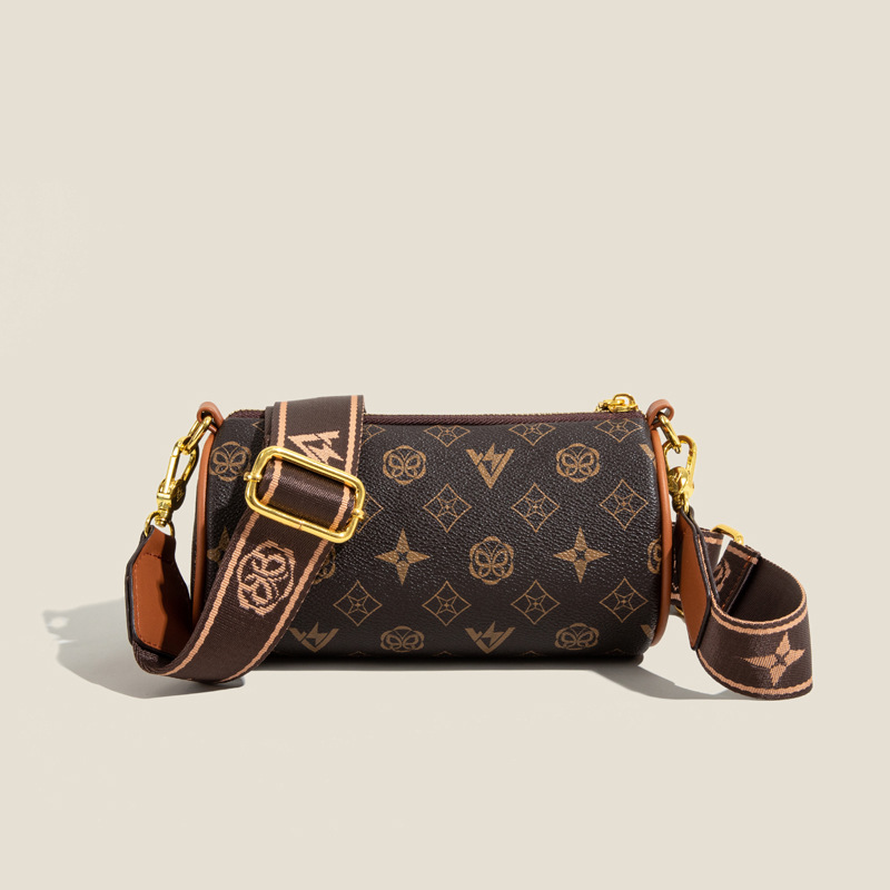 Texture printed female bag new small bag broadband pillow bag fashion cross-body bag i ns burst single shoulder bag