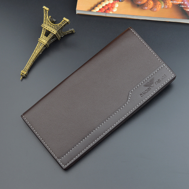 Men's Designer Bag Wallet Long Wallet Casual Business Multi-card Slots Large Capacity Simple Thin Luxury Bag Soft Leather Wallet Suit Bag
