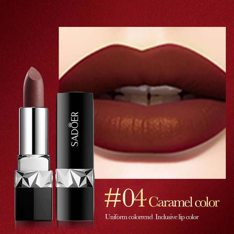Full English SADOER Matte Velvet Glossy Texture Lipstick Series Free shipping Free shipping