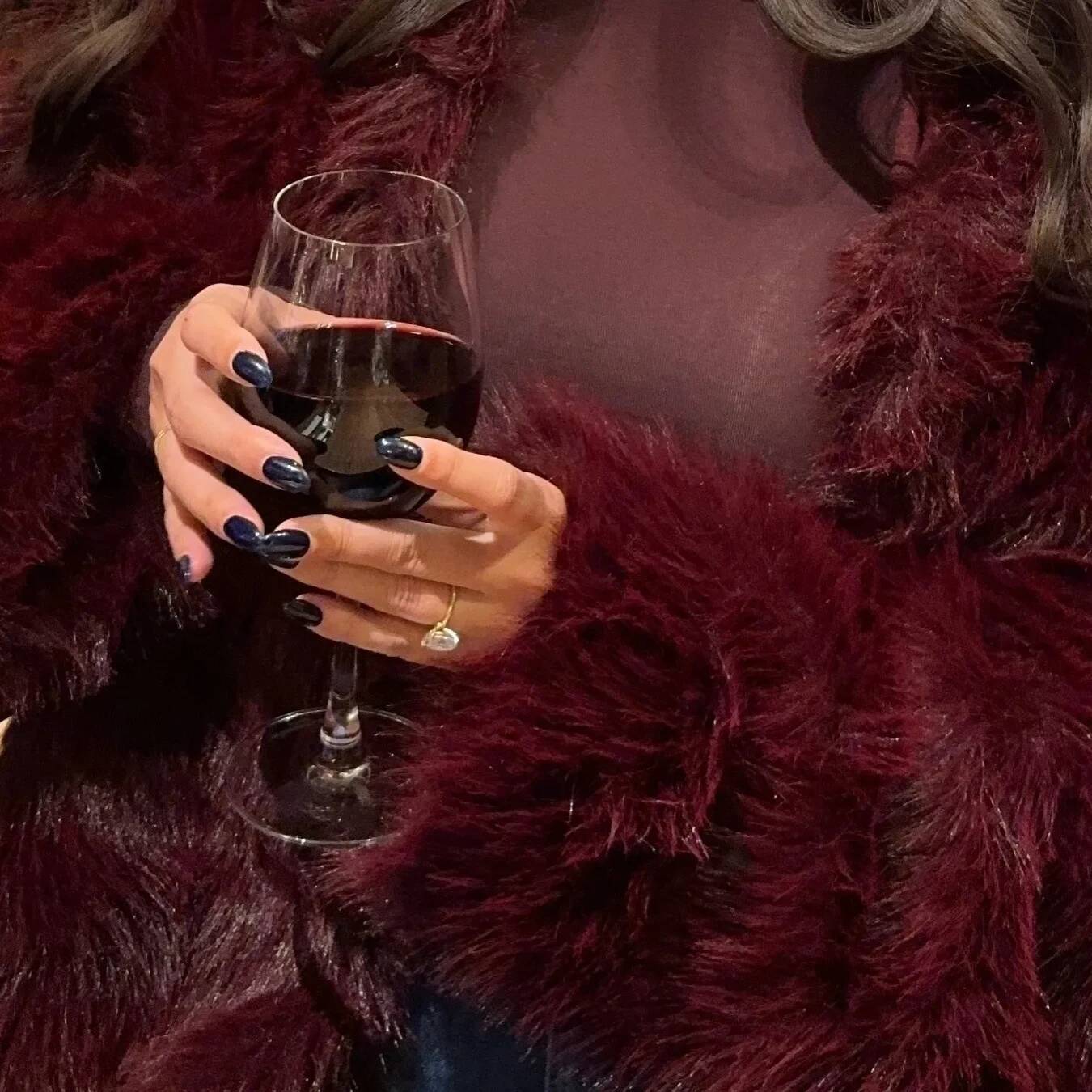 Fashionable Elegant Long Sleeve Fox Fur Coat Women's Outerwear Autumn Winter New Style Artificial Leather Jacket