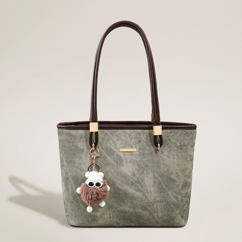 Niche Student Large Capacity Tote for Women Commuting Handbag Shoulder Bag ddmymoon