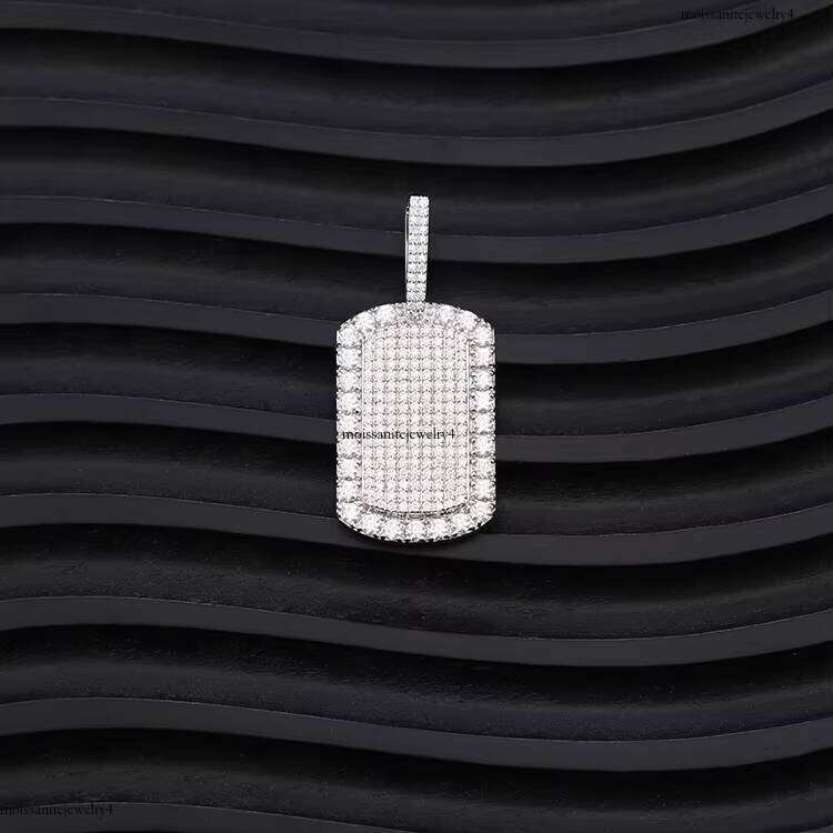 Xingguang Jewelry Hip Hop Solid Sier Ice Out Moissanite Passed Dia Test Popular Pendant