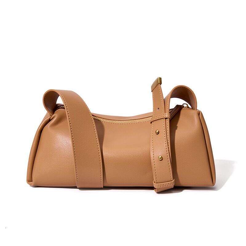 Black New Genuine High-end Feeling, French Sticky Armpit Bag, Summer Soft Leather Women's Bag