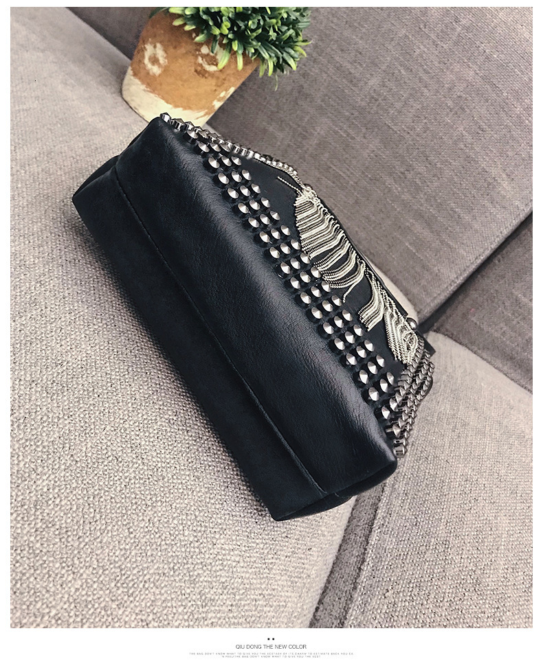 Luxury Bag Free Shipping Designer Bag Handbag For Women 2025 New Trendy Korean Version Fashionable Single Shoulder Crossbody Bag Chain Small Bag Rivet