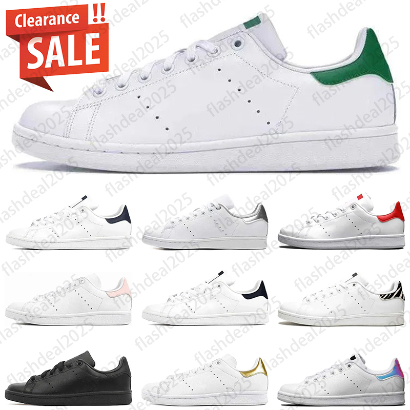 Free Shipping stan smith with box designer casual shoes mens sneakers trainers Black Blue Green womens classic sports