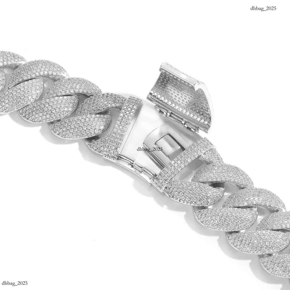22mm Bubble Cuban Chain Trendy Brand Personality Men's Hip Hop Jewelry Bracelet