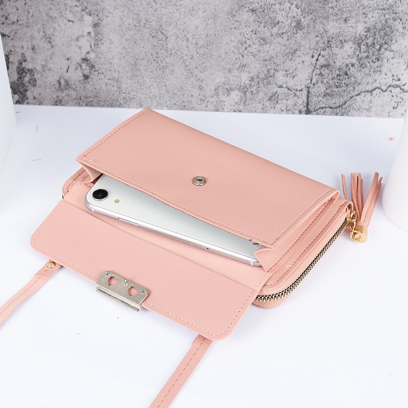 Factory Direct New Large Capacity Luxury bag Multi-Functional Solid Color Single Shoulder Small Bag Fashion Simple Crossbody Phone Bag for Women