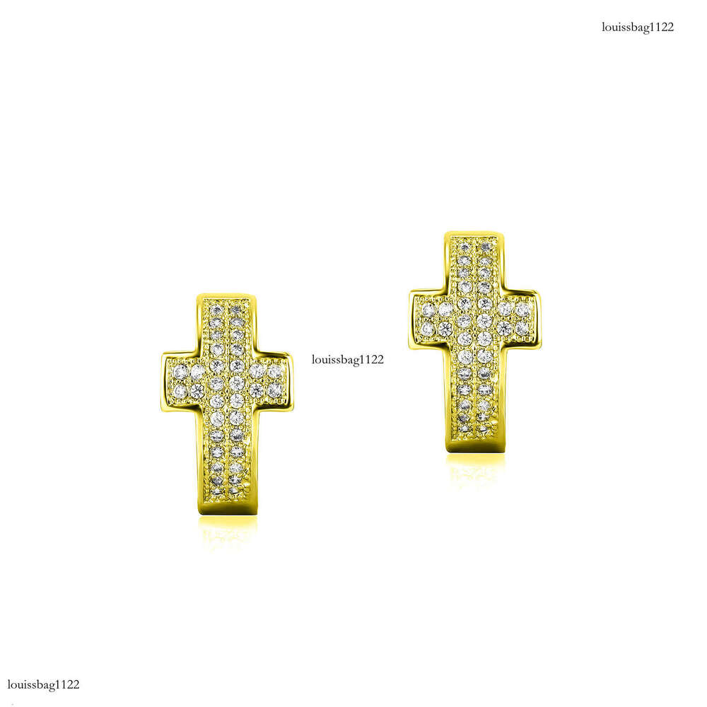 Korean Style Fashion Cross Personality Hip Hop Ear Cuffs Studs Trendy Earrings